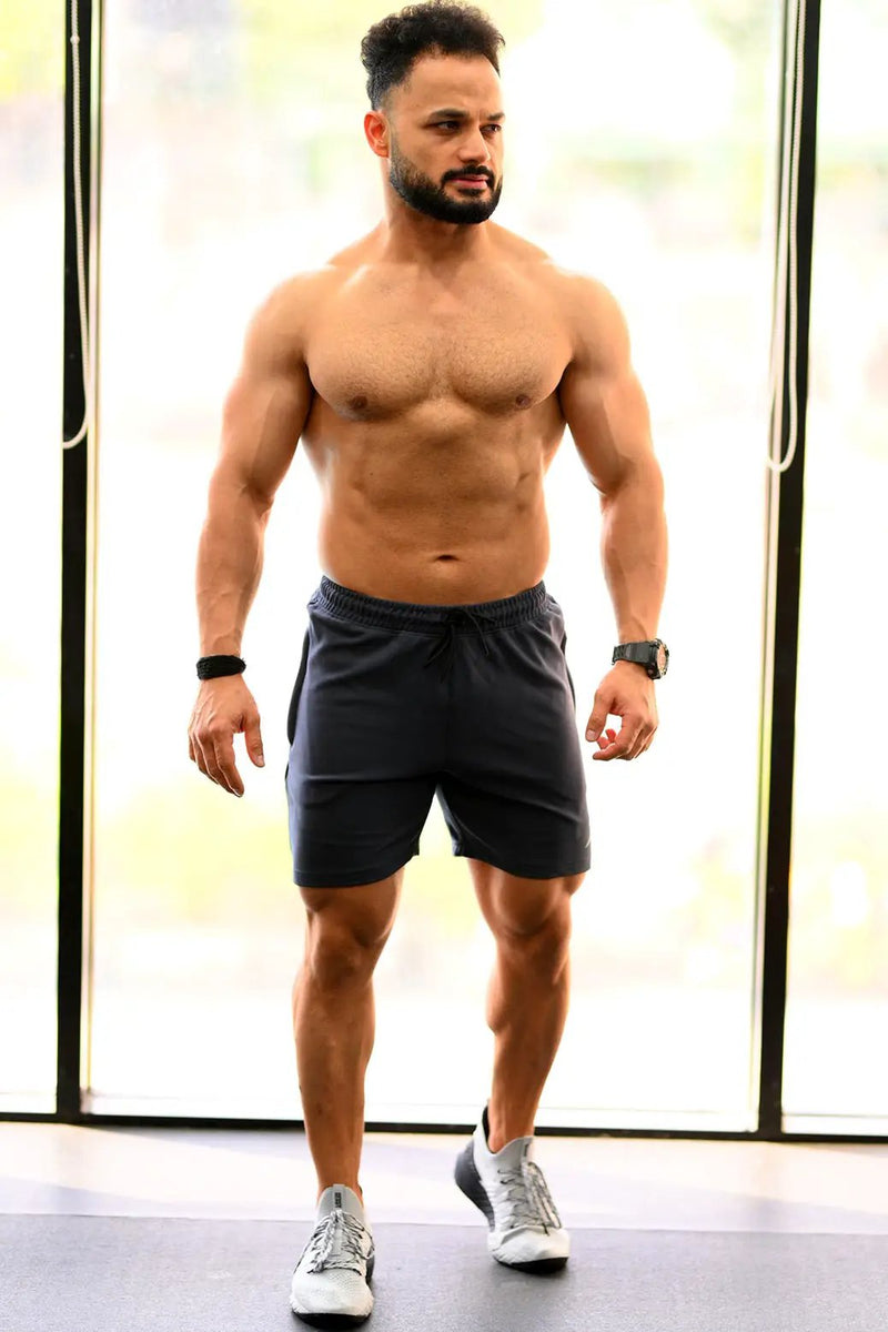 Ultra Shorts Grey by Fuaark Nz
