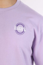 Zodiac Oversized T-shirt Lilac by Fuaark Nz