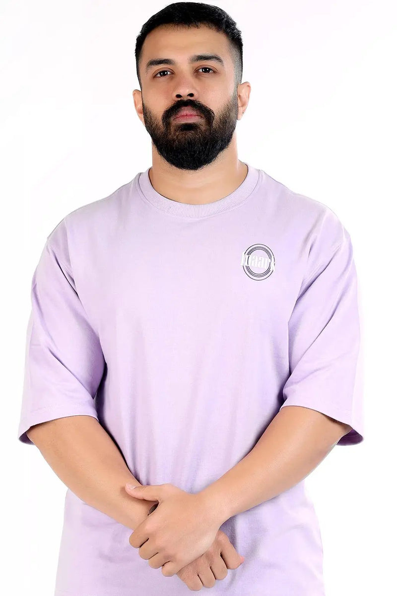 Zodiac Oversized T-shirt Lilac by Fuaark Nz
