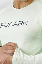 Chase Full Sleeves T-shirt Lime by Fuaark Nz