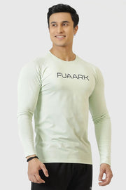 Chase Full Sleeves T-shirt Lime by Fuaark Nz