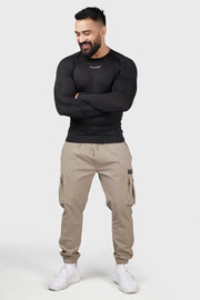 Compression 2.0 Full Sleeves T-shirt Black by Fuaark Nz