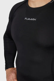 Compression 2.0 Full Sleeves T-shirt Black by Fuaark Nz