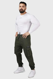 Compression 2.0 Full Sleeves T-shirt White by Fuaark Nz