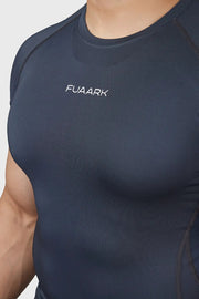 Compression 2.0 T-shirt Grey by Fuaark Nz