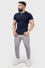 Compression 2.0 T-shirt Navy by Fuaark Nz