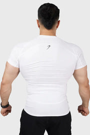 Compression 2.0 T-shirt White by Fuaark Nz