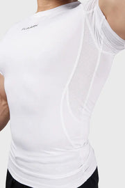 Compression 2.0 T-shirt White by Fuaark Nz
