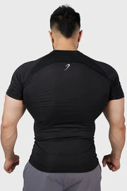 Compression 2.0 T-shirt Black by Fuaark Nz