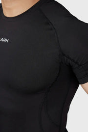 Compression 2.0 T-shirt Black by Fuaark Nz