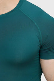 Compression T-shirt Emerald Green by Fuaark Nz