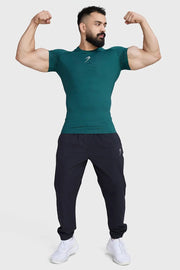 Compression T-shirt Emerald Green by Fuaark Nz