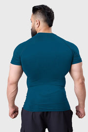 Compression T-shirt Teal by Fuaark Nz