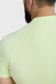 Compression T-shirt Lime by Fuaark Nz