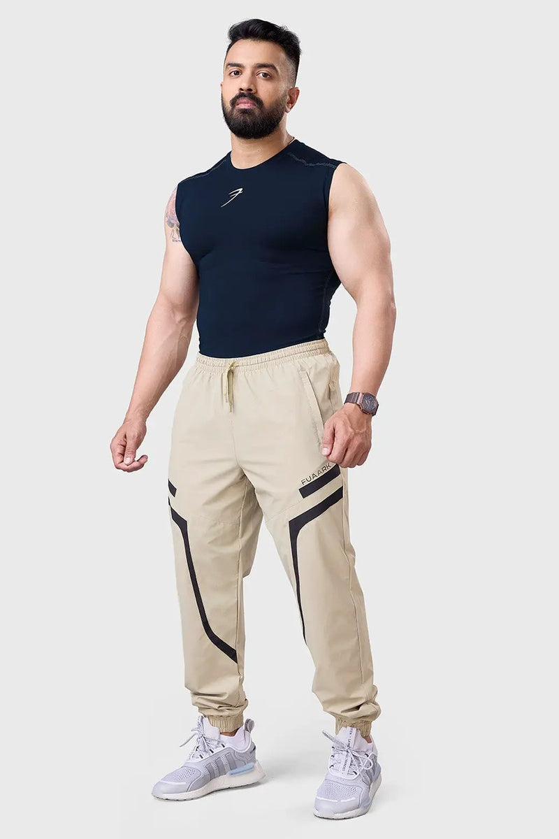 Compression Sleeveless Tank Navy by Fuaark Nz