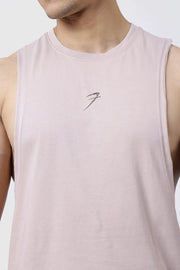 Drift Deep Arm Tank Beige by Fuaark Nz