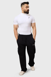 High Neck Compression T-shirt White by Fuaark Nz