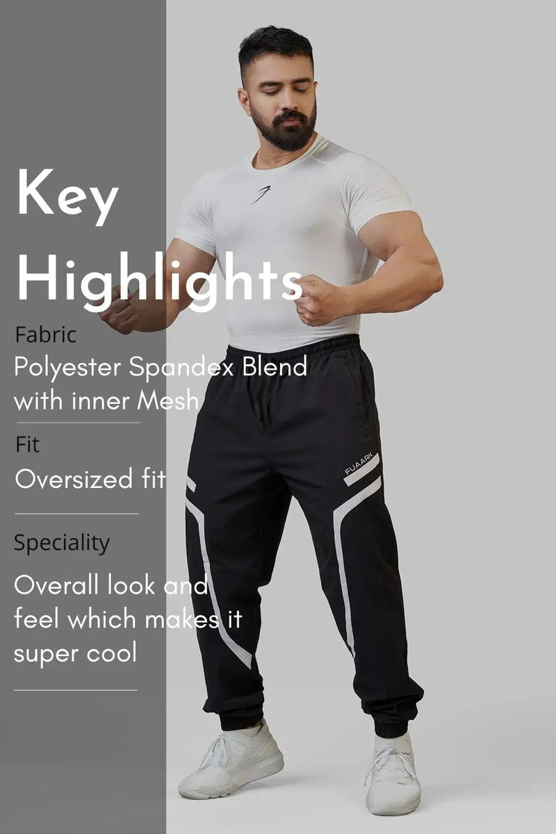 Momentum Joggers Black by Fuaark Nz