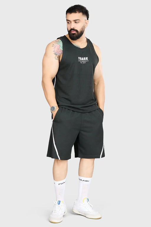 Drip Oversized Tank Olive by Fuaark Nz