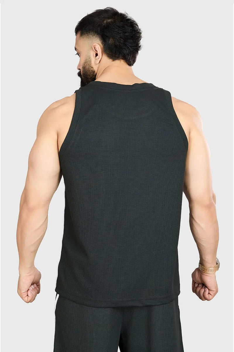 Drip Oversized Tank Olive by Fuaark Nz