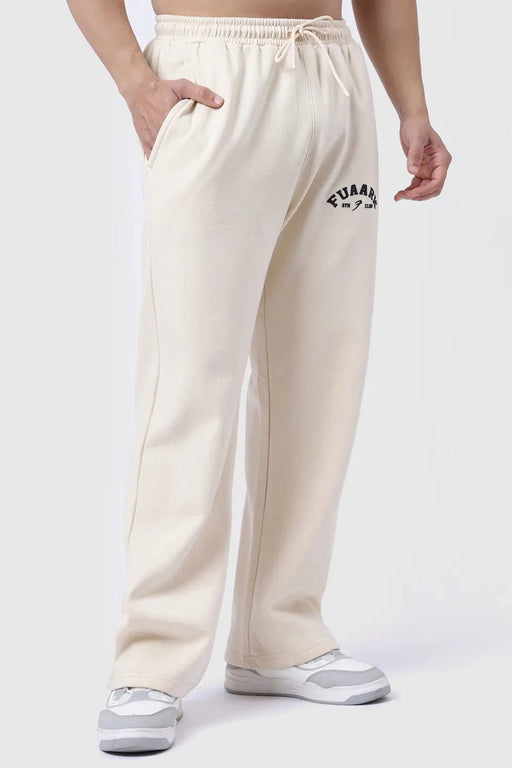 Laidback Relaxed Pants Beige by Fuaark Nz
