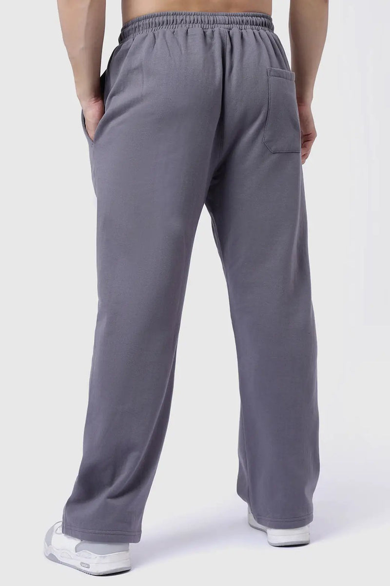 Laidback Relaxed Pants Dark Grey by Fuaark Nz