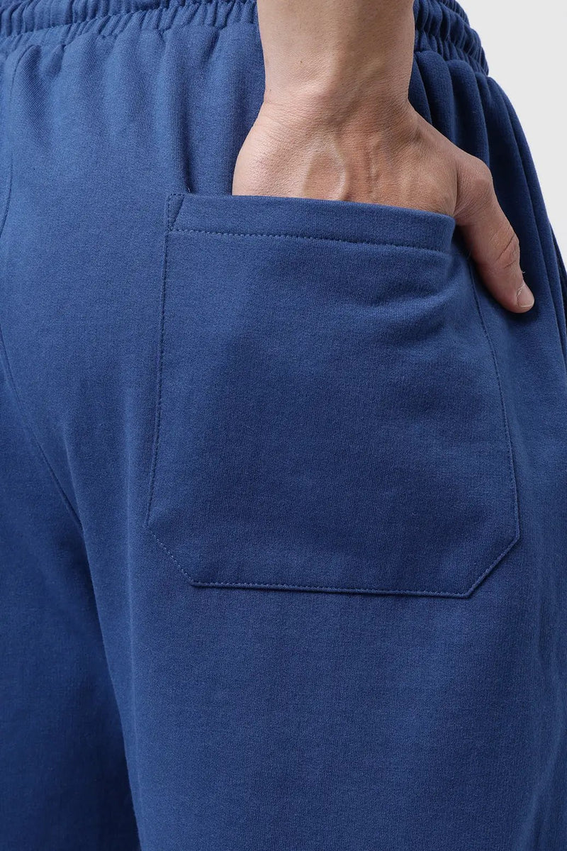 Laidback Relaxed Pants Navy by Fuaark Nz