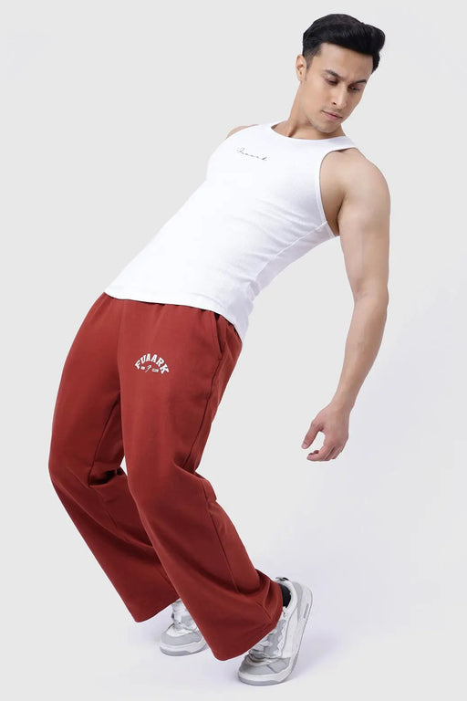 Laidback Relaxed Pants Rust by Fuaark Nz