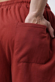 Laidback Relaxed Pants Rust by Fuaark Nz