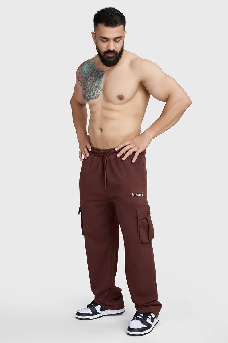 Pinnacle Pocket Pants Brown by Fuaark Nz