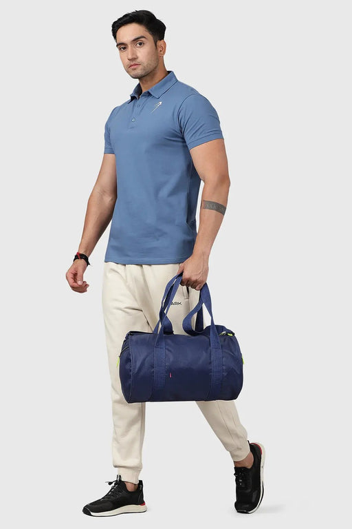Polo T-shirt Dusk Blue by Fuaark Nz