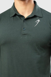 Polo T-shirt Green by Fuaark Nz