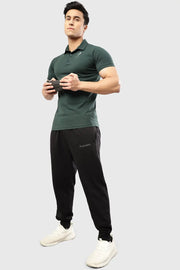 Polo T-shirt Green by Fuaark Nz