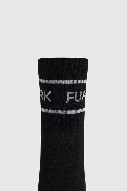 Legacy Quarter Socks Black/White by Fuaark Nz