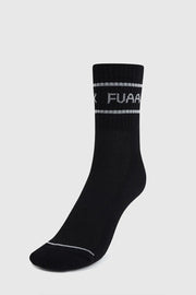 Legacy Quarter Socks Black/White by Fuaark Nz