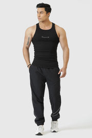 Ribbed Tank Black by Fuaark Nz