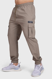 Script Cargo Joggers Brown by Fuaark Nz