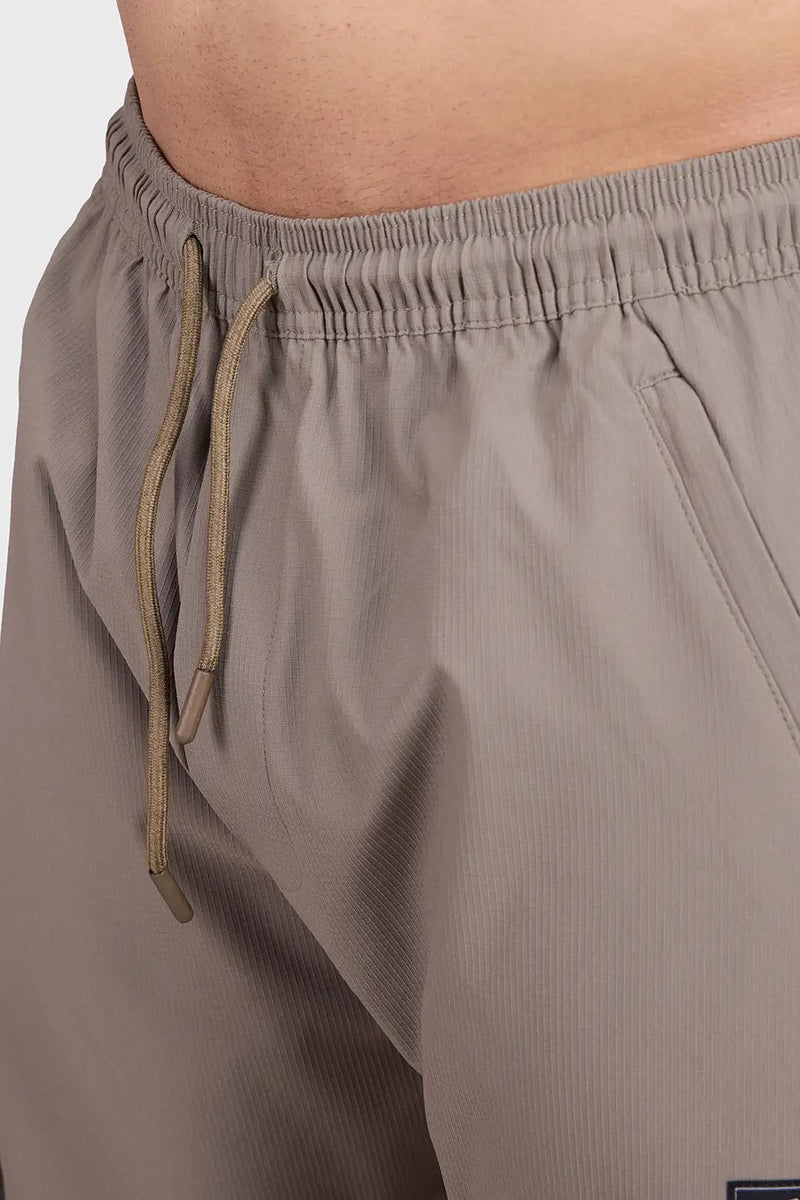 Script Cargo Joggers Brown by Fuaark Nz