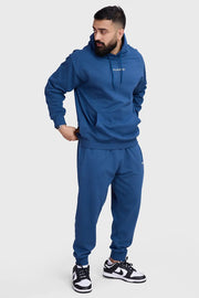 Signature Oversized Hoodie Navy by Fuaark Nz
