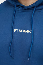 Signature Oversized Hoodie Navy by Fuaark Nz