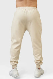 Signature Oversized Joggers Beige by Fuaark Nz