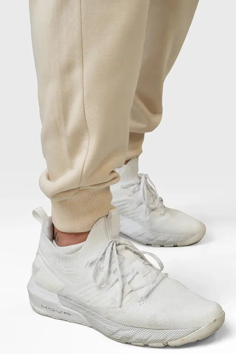 Signature Oversized Joggers Beige by Fuaark Nz