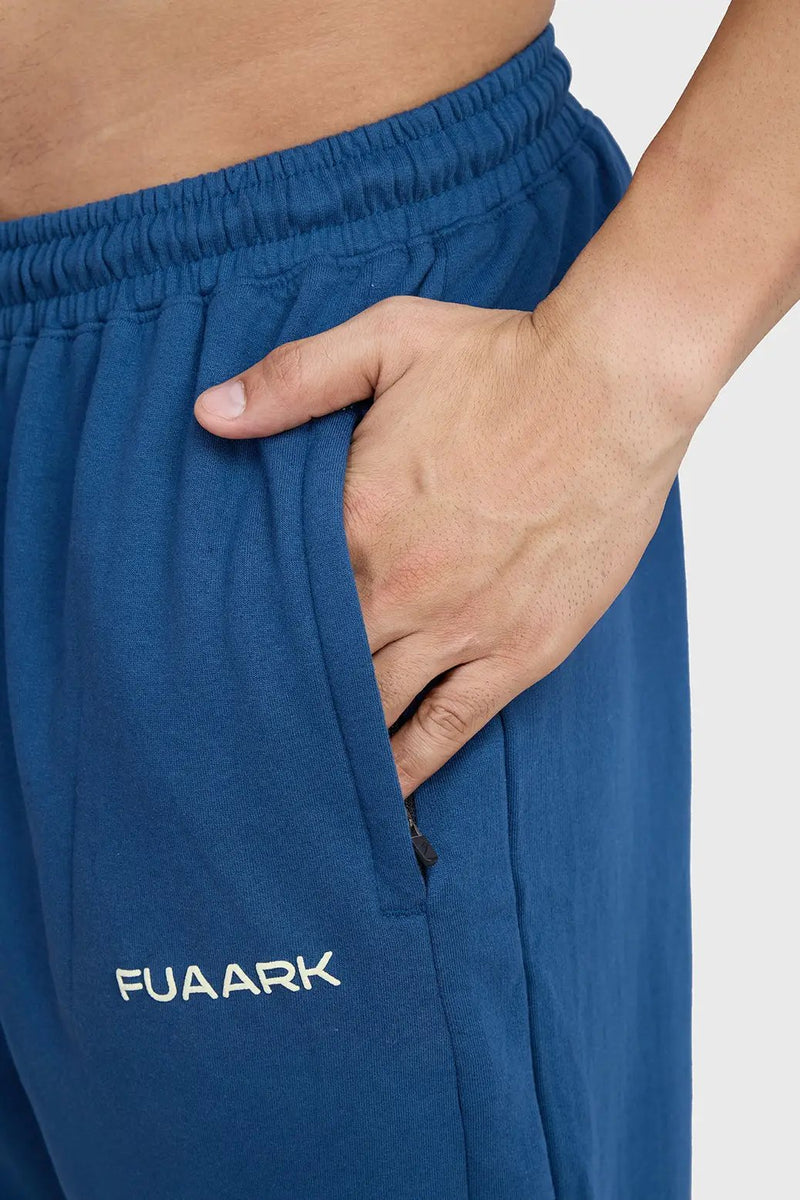 Signature Oversized Joggers Navy by Fuaark Nz