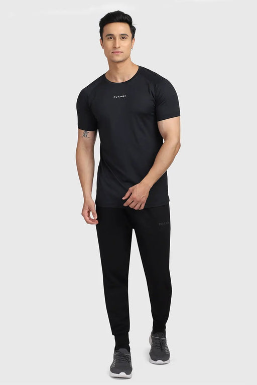 Sleek T-shirt Black / Fuaark by Fuaark Nz