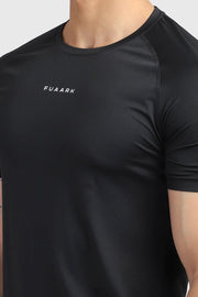 Sleek T-shirt Black / Fuaark by Fuaark Nz