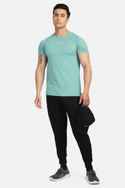 Sleek T-shirt Green by Fuaark Nz