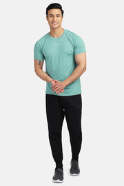 Sleek T-shirt Green by Fuaark Nz
