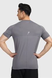 Sleek T-shirt Grey by Fuaark Nz