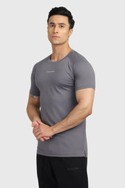 Sleek T-shirt Grey by Fuaark Nz