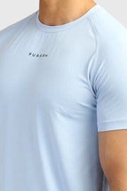 Sleek T-shirt Sky Blue by Fuaark Nz